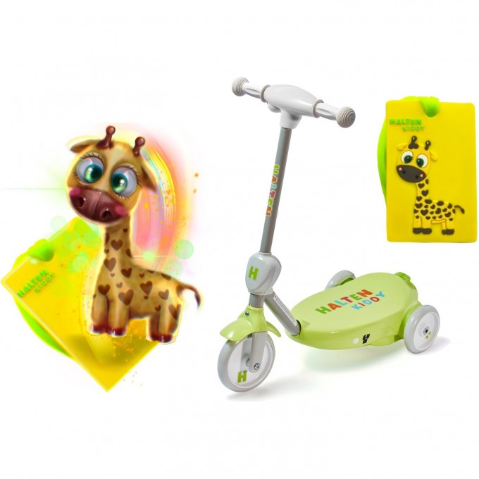 Электросамокат HALTEN KIDDY салатовый 432292661 SALATOVYII Электросамокат HALTEN KIDDY салатовый 432292661 SALATOVYII